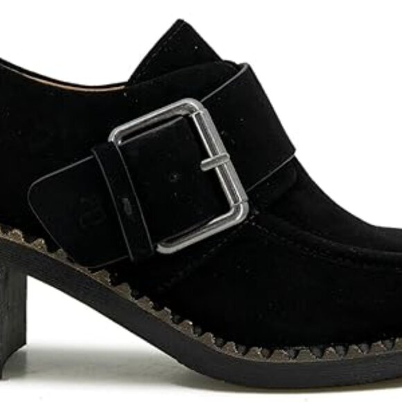 NEW GENTLE SOULS Bestie Suede Shooties black for women 663mn - Picture 13 of 13